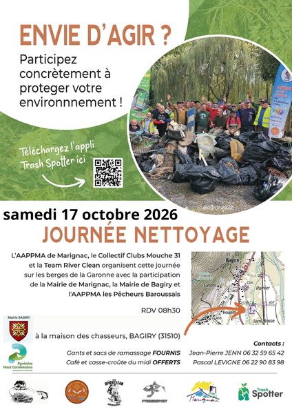 Affiche nettoyage 2026